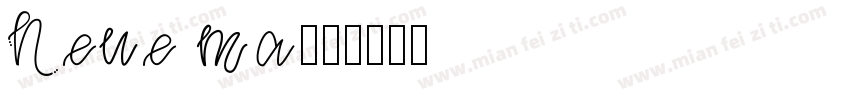 Neue ma字体转换